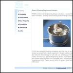 Screen shot of the P O S S Ltd website.