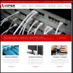 Screen shot of the Viper Computer Systems website.