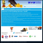 Screen shot of the W W Waste Removal Ltd website.