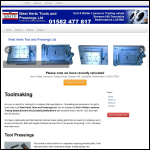 Screen shot of the West Herts Tools & Pressings Ltd website.