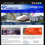 Screen shot of the Undercover website.