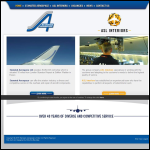 Screen shot of the Stansted Aerospace Ltd website.