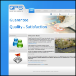 Screen shot of the Quality Packing Services website.