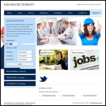 Screen shot of the Ess Recruitment (Engineering Staffing Solutions Ltd) website.