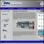 Screen shot of the Amtec Engineering Ltd website.