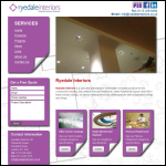 Screen shot of the Ryedale Interiors Ltd website.