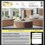 Screen shot of the ATS General Builders Ltd website.