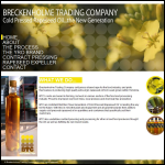 Screen shot of the Breckenholme Trading Company Ltd website.