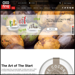 Screen shot of the Cocofina Ltd website.