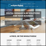 Screen shot of the Eclipse Digital Media Ltd website.