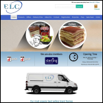 Screen shot of the ELC Food Ltd website.