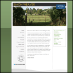 Screen shot of the Simon Weaver Cotswold Organic Dairy website.