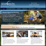 Screen shot of the Wananchi Ltd website.