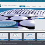 Screen shot of the J Shaw Accountancy Ltd website.