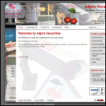 Screen shot of the Adpro Securities website.