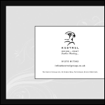 Screen shot of the The Kestrel Group Ltd website.