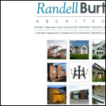 Screen shot of the David Randell Architects website.