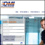 Screen shot of the Office Moving International Ltd website.