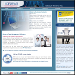 Screen shot of the Minerva Business Systems Ltd website.