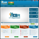 Screen shot of the Your It Department Ltd website.