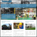 Screen shot of the Trojan Mek Ltd website.