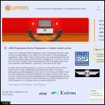 Screen shot of the Uppers Av website.