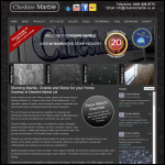 Screen shot of the Cheshire Marble Industries Ltd website.