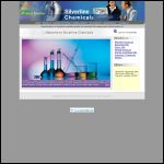 Screen shot of the Silverline Chemicals Ltd website.