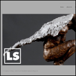 Screen shot of the Ls Sculpture Casting website.
