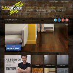 Screen shot of the Floorstylers.co.uk website.