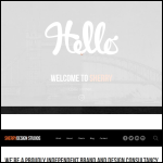 Screen shot of the Sherry Design website.