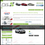 Screen shot of the Renascence Vehicle Leasing website.