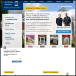 Screen shot of the Archtop Joinery website.