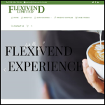 Screen shot of the Flexivend Ltd website.