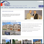 Screen shot of the Harry Homes Ltd website.