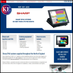Screen shot of the Ke Supplies Ltd website.