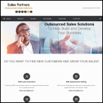 Screen shot of the Sales Partners website.