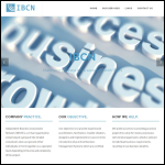 Screen shot of the Independent Business Consultants Network website.