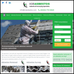 Screen shot of the Easy Move Asbestos website.