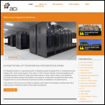 Screen shot of the Advanced Computer Installations Ltd website.