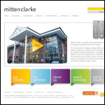 Screen shot of the Mitten Clarke Ltd website.