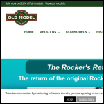 Screen shot of the Old Model Co Ltd website.