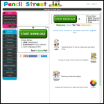 Screen shot of the Pencil Street (UK) Ltd website.