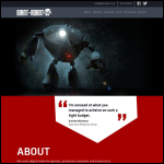 Screen shot of the Giant Robot Ltd website.
