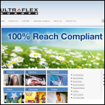 Screen shot of the Ultraflex (Europe) Ltd website.