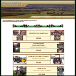 Screen shot of the Robert Lonsdale Agricultural Services website.