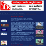 Screen shot of the Scr Retail Systems website.