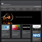 Screen shot of the Sambecketts Ltd website.