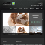 Screen shot of the Green Sky Architecture website.