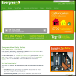 Screen shot of the Evergreen Ecosystems Ltd website.